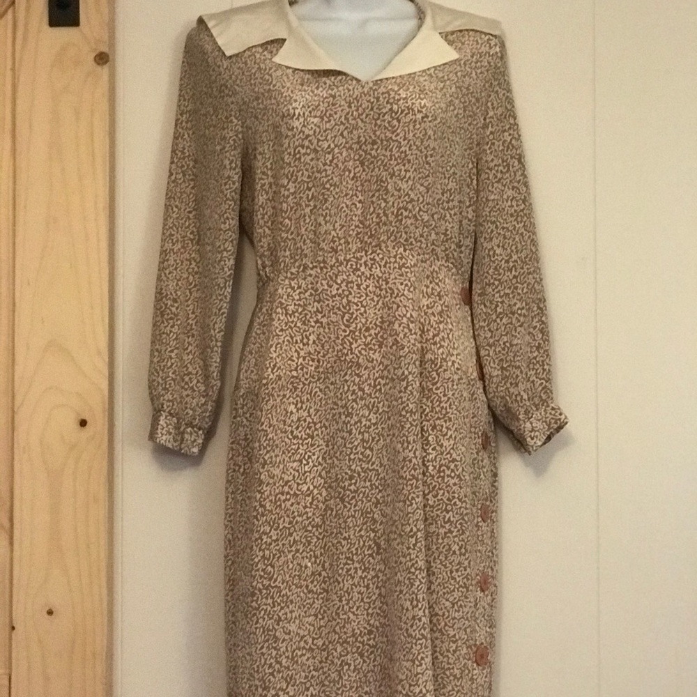 Vintage Printed Dress